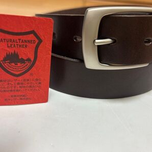 栃木レザーファースト皮革33mm日本製チョコ 牛革 ベルト