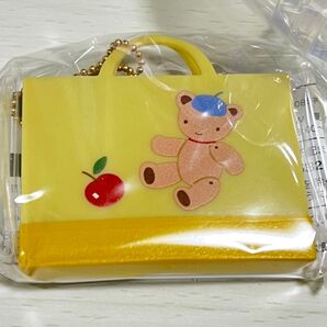 ファミリア デニムバッグ ミニチュア イエロー