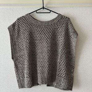 【cepo】オープンバック ニットベスト