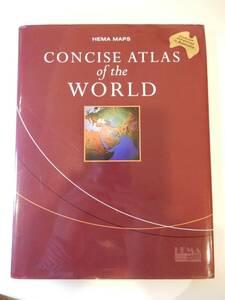 ▲▲英字「CONCISE ATLAS OF THE WORLD」 HEMA MAPS、世界地図、2003