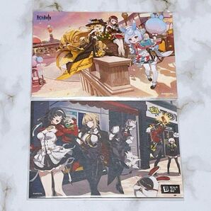 POPUP ポストカード ゼンレスゾーンゼロ 原神 2点セット
