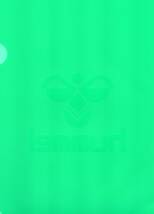 【未使用品】hummel ヒュンメル★A４クリアファイル★緑・グリーン【複数購入可能】-_画像2