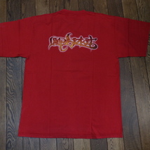 90s giantタグ Limp Bizkit Tシャツ L レッド リンプビズキット Significant Other ロゴ キャラクター メタル バンド ロック ヴィンテージ_画像3