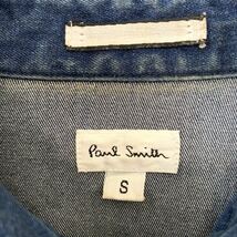 【送料込み】paul smith ポールスミス ナポレオンシャツ 刺繍 ウエスタンシャツ　メンズ　長袖_画像3