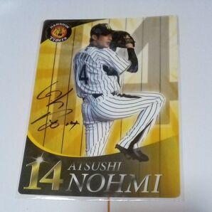 新品 長期保管品 阪神タイガース 下敷 能見篤史 14