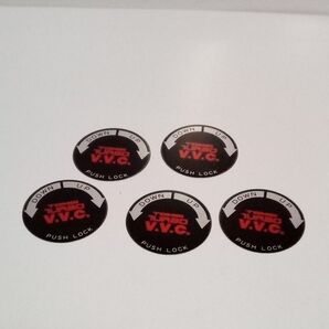 〇長期保管品 5枚セット TOMEI ターボ V.V.C エンブレム