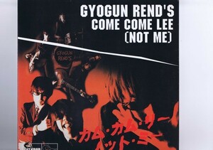 盤質良好 国内盤 LP Gyogun Rend's / Come Come Lee / ギョガン・レンズ カム・カム・リー ノット・ミー FK-002A