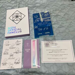 NiziU 更新特典セット 「オフィシャルファンクラブ WithU」 2023年度更新特典