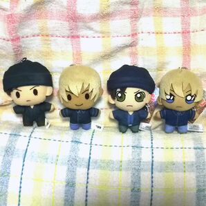 第二版 再販 名探偵コナン セガ第2版(初期ぬい) ムービック(生産終了) 安室さん&赤井さん 初代 キーチェーンマスコット