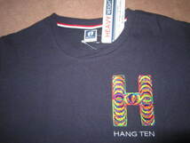 新品！ HANGTEN CALIFORNIA SURF DEPT ハンテン カリフォルニア サーフ ロゴ刺繍 背デカロゴ ヘビーウェイト Tシャツ HANG TEN サーフィン _画像4