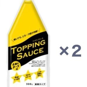 ニップン トッピングソース 4種のチーズ味 300g×2袋入