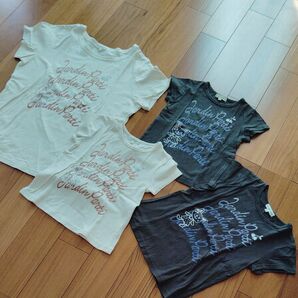 3can4onサンカンシオンワールド親子コーデ姉妹コーデレディース3サイズキッズ100.110.120cm 計4枚★バニーちゃん★