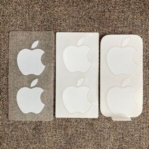 Apple アップル ロゴステッカー 6枚セット ホワイト