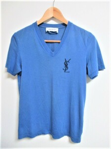 ☆Yves Saint Laurent イヴ・サンローラン Ｖネック Ｔシャツ/メンズ/XS☆完売人気モデル