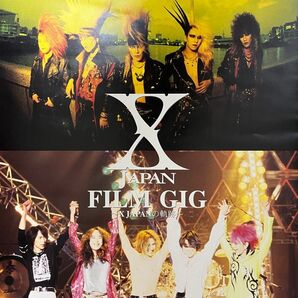 X JAPAN【X JAPAN FILM GIG 〜X JAPANの軌跡〜】B2ポスター