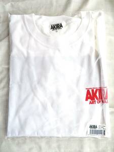 新品 渋谷パルコ PARCO AKIRA ART OF WALL アキラ展 ロング Tシャツ 白 ホワイト サイズL