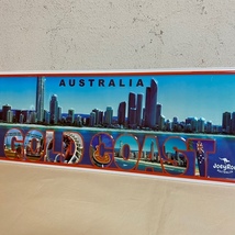 ビンテージ　オーストラリア　ゴールドコースト　看板　サイン　お土産　アンティーク　インテリア　雑貨　200929_画像2