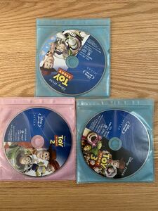 ディズニー　　トイストーリー Blu-ray 3点セット　国内正規品　未再生　ディズニーグッツ　サービス中