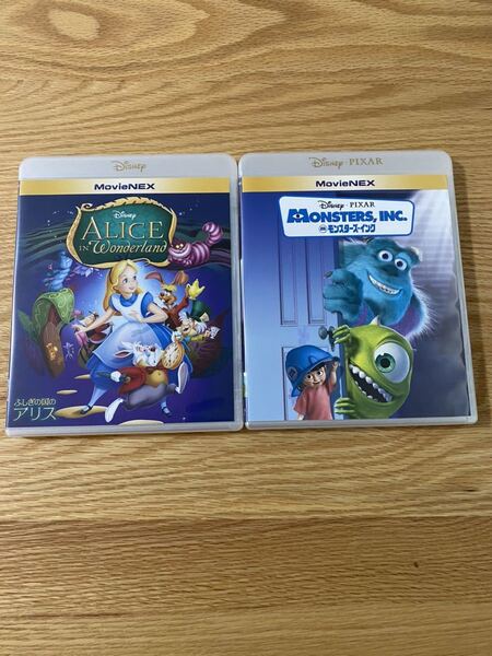 ディズニー インク アリス 純正ケース 付き DVD 2点セット タイトル変更自由 国内正規品 未再生 ディズニーグッツ サービス中