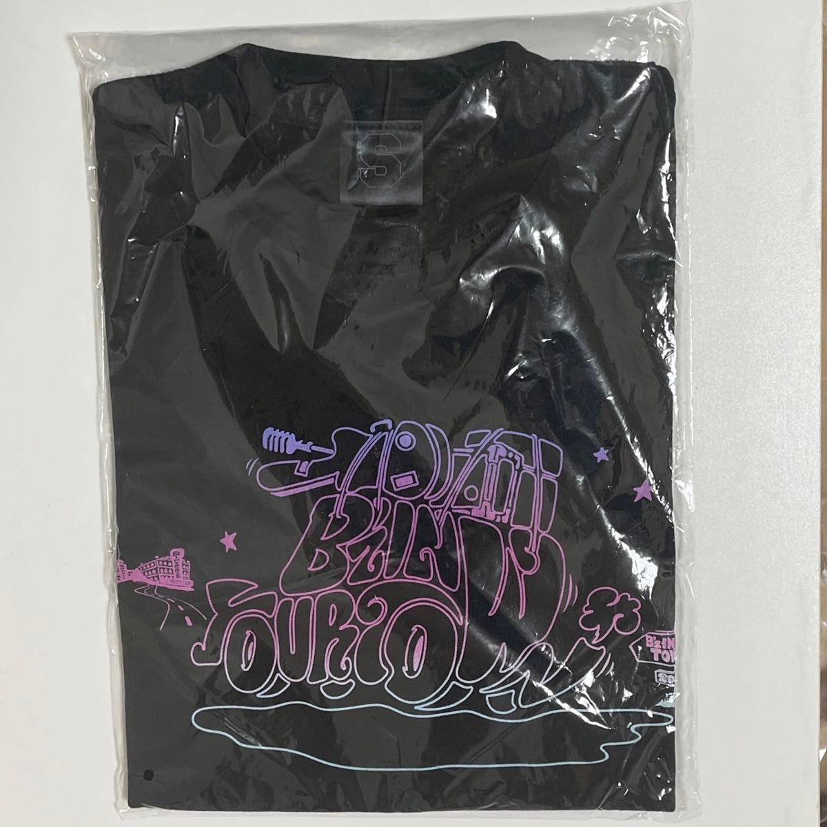 B'z in your town Tシャツ　-黒- S ブラック　2007