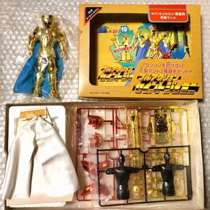 【クーポン対象】フルアクション セイントジェミニ 聖闘士星矢 バンダイ プラモデル 聖闘士聖衣大系 黄金聖衣 当時物