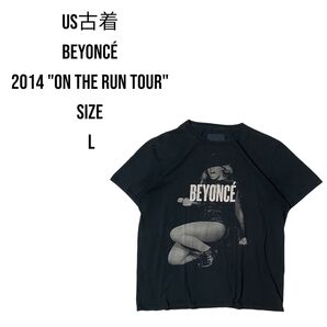 BEYONC ON THE RUN TOUR Tシャツ L黒ダメージ有り