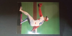 カルビープロ野球カード 89年 No.157 西崎幸広 日本ハム 1989年 レアブロック (検索用) ショートブロック ホログラム 金枠 地方版