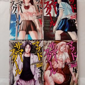 マッドサマースクール 1‐4巻(BUNKASHA COMICS) 合田 蛍冬 画 完結