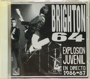 (FN2H)☆スパニッシュモッズ未開封/ブライトン64/Brighton 64/Explosion Juvenil En Directo 1986-87☆