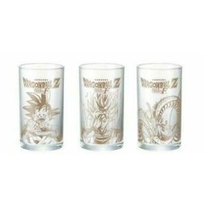 ドラゴンボールZ×CoCo壱番屋 オリジナル冷感グラス3個セット 当選通知書つき