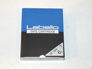 三菱鉛筆　Labello　TAPE CARTRIDGE　GE-T6BK　6mm　843408BL2-196