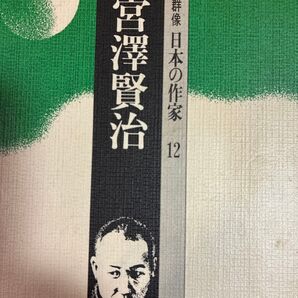 僕達はまだその星の校則を知らないでピックアップ!宮沢賢治解説本「群像日本の作家12宮沢賢治」やや傷み汚れあり。