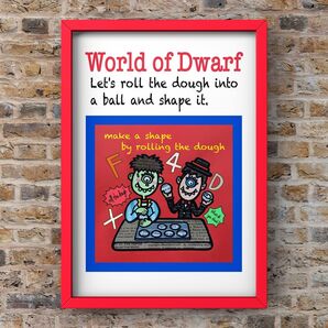 A4サイズポスター★World of Dwarf〜★PAN★PAN★PAN④