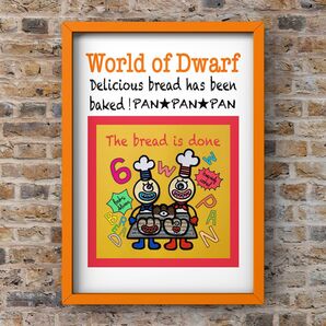 A4サイズポスター★World of Dwarf〜★PAN★PAN★PAN⑥