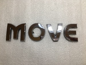  эмблема скупка товар Move из Daihatsu оригинальный MOVE задний металлизированный именная табличка использование не по назначению универсальный Intell 