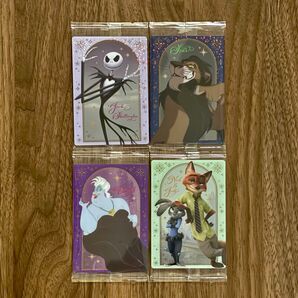 【4点セット】ディズニー ウエハース