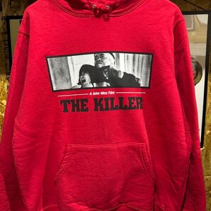 supreme 男たちの挽歌 The killer パーカー M 赤 正規品 スウェットパーカー HOODIE フーディ