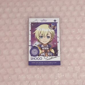 キングオブプリズム キンツア 購入特典 ムビチケ 前売り券 フォトカード WITH 夢川ショウゴ