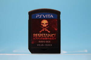 PS VITA レジスタンス アメリカ最後の抵抗 Resistance America Last Resistance Software only