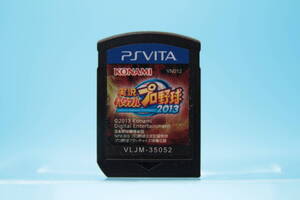 PS VITA 実況パワフルプロ野球2013 Jikkyo Powerful Professional Baseball 2013 Software only