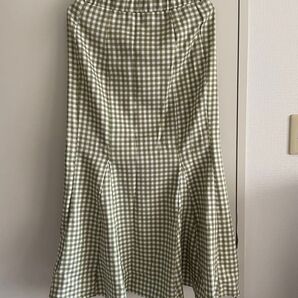 フレアスカート スカート レディース チェック柄 サイズM