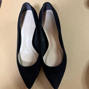 BARNEYS NEW YORK バーニーズニューヨーク パンプス ブラック ポインテッドトゥ 35 22.5cm