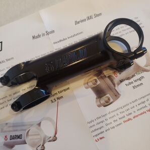 【超軽量79g】DARIMO iX2AL 100mm -6° ハイエンドステム