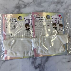 キャンドゥ ヲタコレ Tシャツ ぬい活 着せ替え 人形 白黒 100均一 Seria