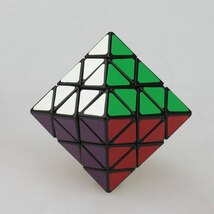 CubeXYZ Lanlan Octohedron キューブ黒キューブパズルギフトクリスマス誕生日コレクターのキューブ_画像3