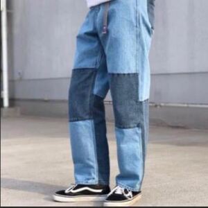 Mサイズ ノースフェイス パープルレーベル ナナミカ ブロークンツイルデニムパンツ ジーンズ WM NT5907N Broken Twill Denim nanamicaの商品画像