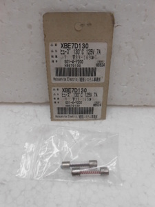  National National * temperature fuse 130 times 125V 7A*XBE7D130 2 piece * long-term keeping goods 