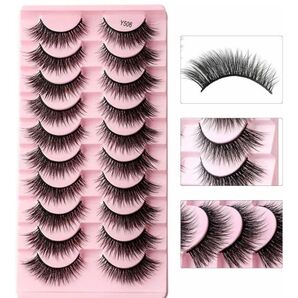 大容量つけまつげ ロングタイプ10ペア