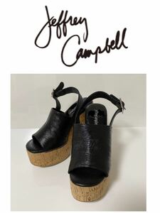 Jeffrey Campbell ジェフリーキャンベル　厚底　サンダル ブラック