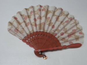 *B-7 shell type Pink Lady -s fan / used 